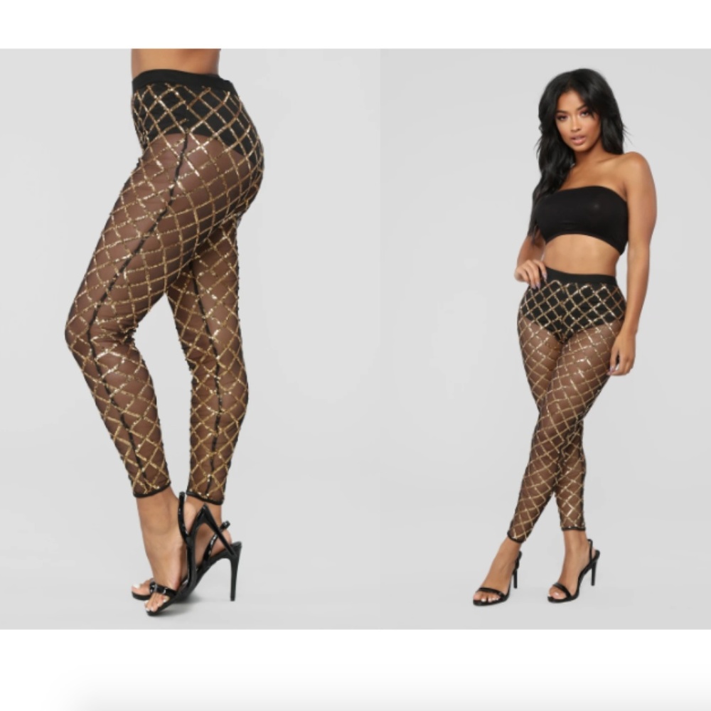 Sequin Leggings - NWT